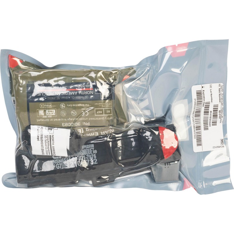 North American Rescue Individual Patrol Officer Kit IPOK (Gauze) NAR