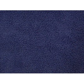 Solid Anti-Pill Polar Fleece; No-Sew Tie Blanket Fabric (Navy)
