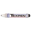 DYKEM 16083 TEXPEN Industrial Paint Marker Pen Medium Tip White