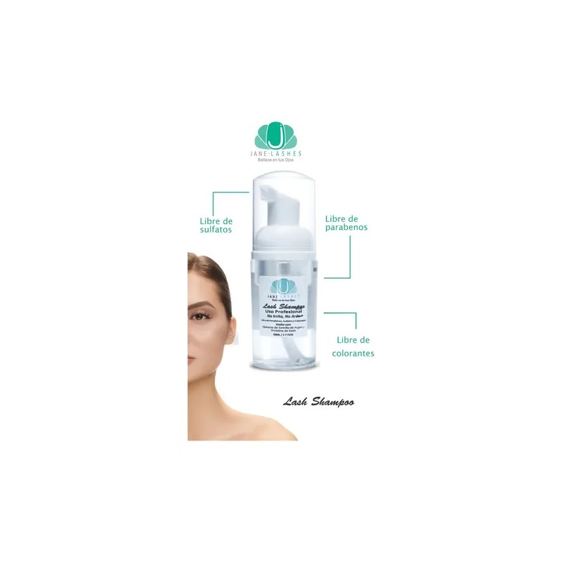 Lash Shampoobrochapizeta Extensión Pestañas Mink Lashistas