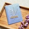 Mangoloo Dreamy Blue Glitter Wallpaper Textured Peel and Stick Wallpaper