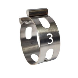 3" inch Tacking Band Stainless Steel exhaust easy to Clamp-On For Welding Fabrication (76mm)