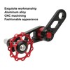 Single Speed Chain Tensioner Aluminum Alloy Folding Bike Chain Stabilizer