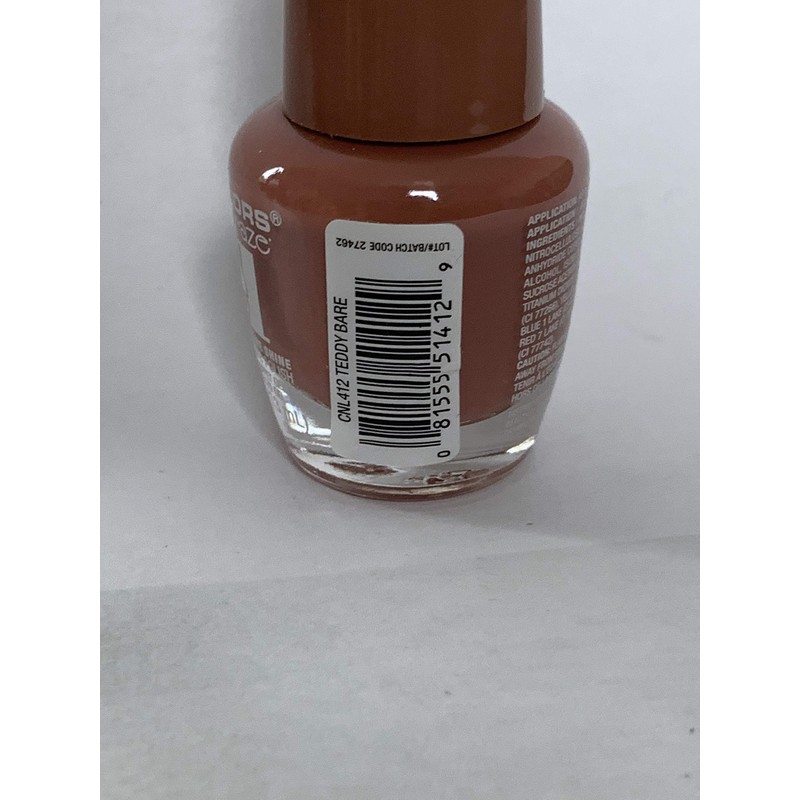 L.A. COLORS Nude Gel Polish, Teddy Bare CNL412