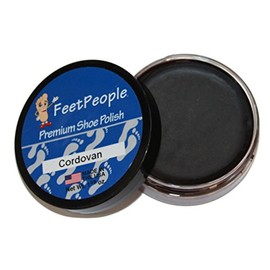 FeetPeople Premium Shoe Polish Wax, Cordovan, 1.625 Ounces, 6 Pack