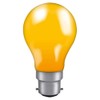 Crompton Lamps 25W GLS B22 Dimmable Coloured IP65 Amber