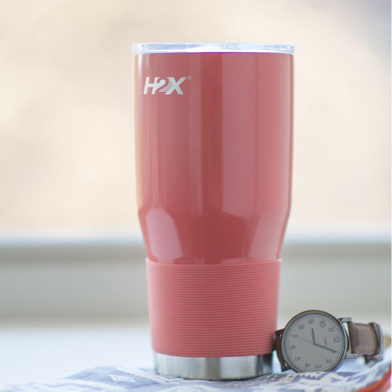 Boelter Brands H2X Vacuum Sealed 30oz Coral Insulated Tumbler