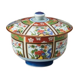 Kinmaitori Sansui Pump with Lid | Sencha with Lid (Arita Pottery) [3.9 x 3.3 inches (10 x 8.5 cm) (200cc)]