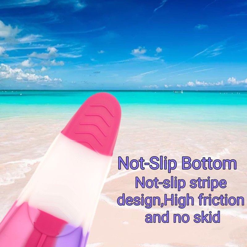 Gugmoy Limited Edition Swimming Training Fins,Comfortable Silicone Swim Fin for