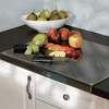 Clear Cutting Board for Kitchen with Lip with Non Slip