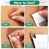 20 Sets Magnetic Push Pins, Silver Magnetic Tacks, Thumbtacks for
