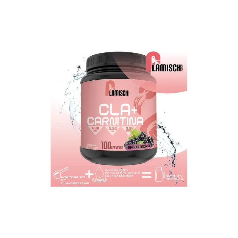 Cla Carnitina 1kg Flamish 100 Servicios Varios Sabores