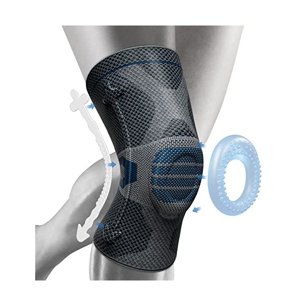 NEENCA NEENCA Professional Knee Support, Compression Knee Sleeve with Patella