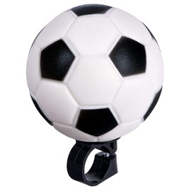 Football Bicycle Horn for Balance Bike, Tricycle, Scooter or Bicycle for Children, Black/White