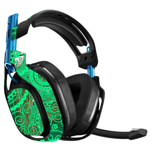 MightySkins Skin Compatible with Astro A50 Gaming Headset - Vintage