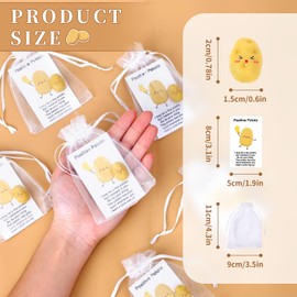 Azjachiny 30 Set Inspirational Potato Bulk Thank You Gifts, Positive Resin Potato Appreciation Gifts for Teacher, Student, Employee, Staff, Coworker, Team, Women, End of the Year Small Gifts for Christmas