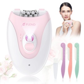 Epilator, Epilator for Women, 2-Speed Setting Facial Hair Remover, Smooth Glide Epilators for Women Face, Facial Hair Removal for Legs, Bikini Area, and Arms