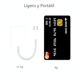 KADIGO Lector de Tarjetas de Memoria USB C a Micro SD TF, Lector de Tarjetas SD, Adaptador Micro SD A USB, Adaptador de Tarjeta SD USB Tipo C Compatib
