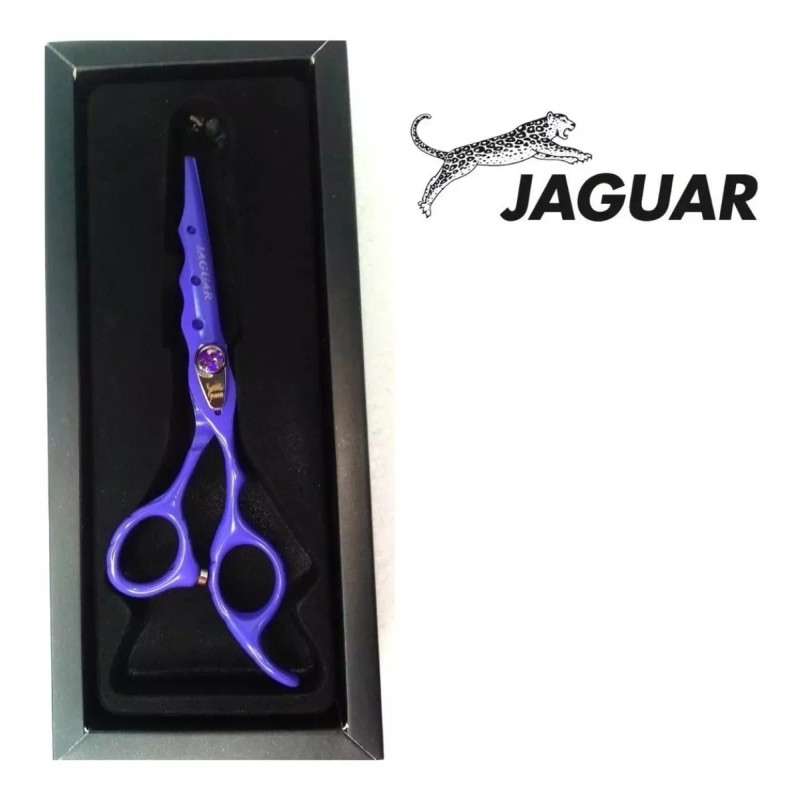 Jaguar Tijera Profesional De Corte Barberia Morada 6pLG