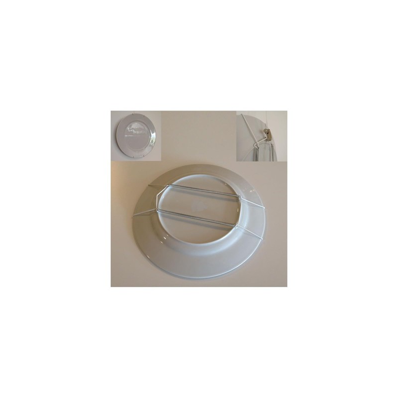Leeds Display : PW10WL : Wire Plate Hanger No.1 :
