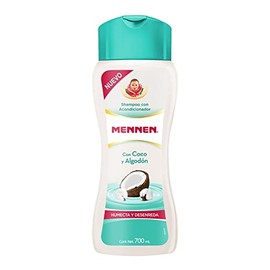 Mennen Shampoo Desenredante con Acondicionador, que suaviza y humecta el cabello, 700 ml.