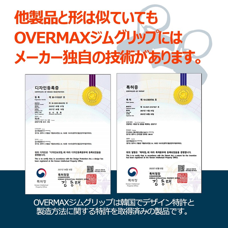 OVERMAX Gym Clip Pull Type Orange Power Grip Pull Up