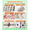 Stuffed Squeaky Plush Dog Toys - Adorable Animal Designs with