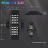 LCH NEW 12x RGB LED Pods Rock Light Kit Underbody