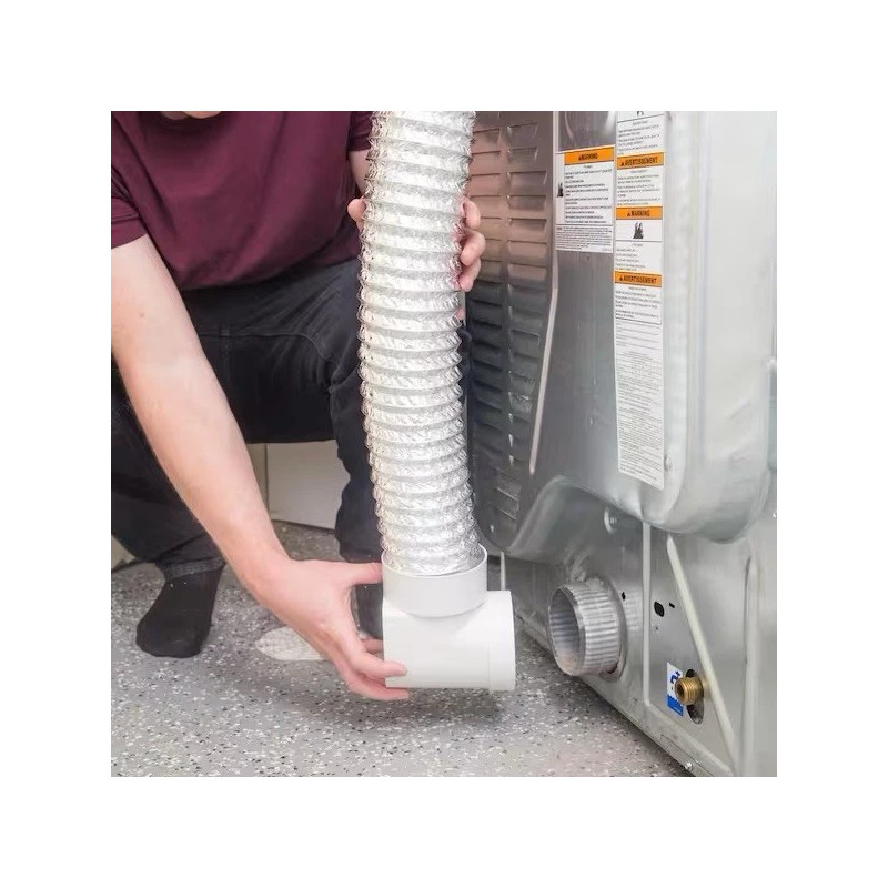 ZIGGURAT STV-M Easy DIY Clothes Dryer 4” Duct Vent Hookup