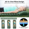 Self-Inflating Sleeping Mat, Ultralight Camping Inflatable Mattress with Foot Press