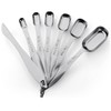 U Chef Cucharas Medidoras de Cocina, Juego de 7 Tazas