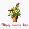 CafePress Happy Mother's Day (Planter) 2.25 Magnet (100 Pac 2.25"