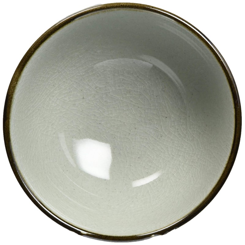 Hasami Ware 60118 Rice Bowl, Flower Makeup Pattern, Blue, Made