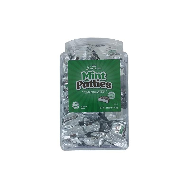 Pearson's Mint Patties | Made with Decadent Dark Chocolate and