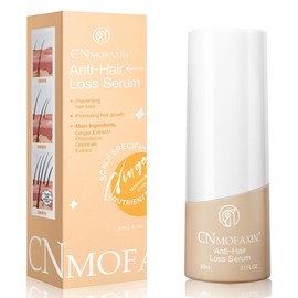 CNMOFAXIN Hair Growth Serum 60ml - Anti Hair Loss Treatment for Women & Men - Thickening & Regrowth Formula with Ginseng & Copper Peptides - Strengthens Roots, Reduces Hair Fall, Adds Volume