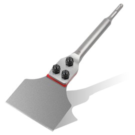TIHOOK Scalpello SDS Plus, 300 mm x 75 mm, scalpello piatto per martello rotativo, rimozione di piastrelle e adesivo