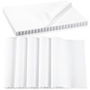 Uiifan 200 Pcs Paper Placemats Disposable Table Placemat Scalloped Edges