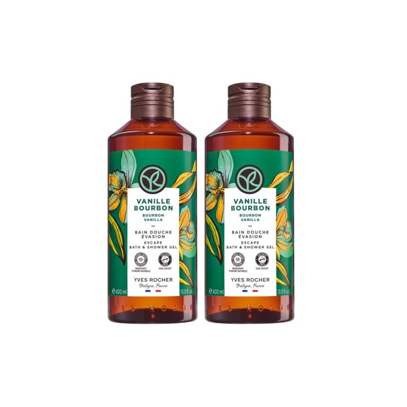 Yves Rocher DUO PACK Gel de ducha aroma VAINILLA: 2