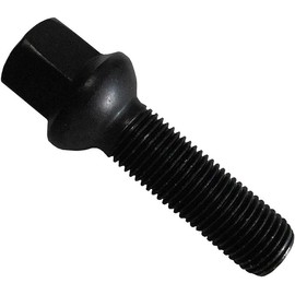 10 Wheel Bolts Wheel Bolts Black Ball Collar R13 M14 x 1.5 38 mm