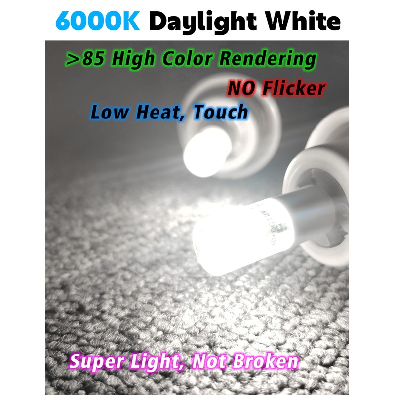 Xyanmc G4 RV Interior LED Bulb 3W Replace 10W/20W/30W, 12V