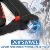 RIDGE WASHER Pressure Washer Gun 5000 PSI with Nozzle Bracket,