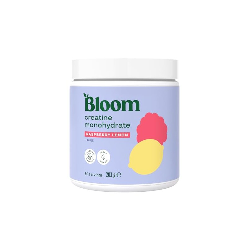 Bloom Nutrition Creatine Monohydrate Powder – Fitness & Workout Support
