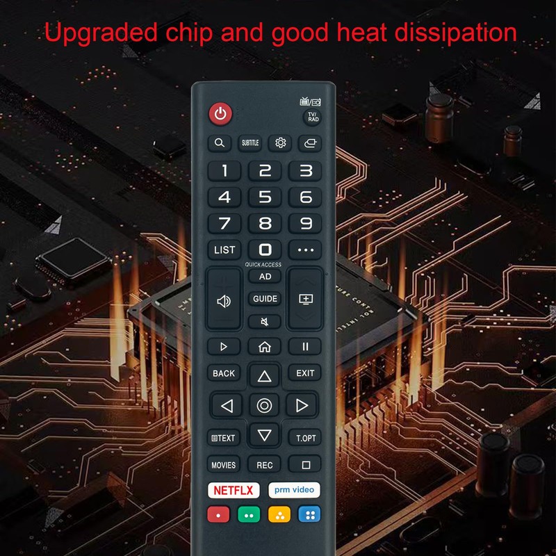 Replacement Universal Remote Control Suitable for Gelhard/Smart Tech 40QW01V, GTV2226,
