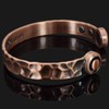 Mens Pure Copper Bracelet Magnetic Copper Bangle Cuff 6 Powerful