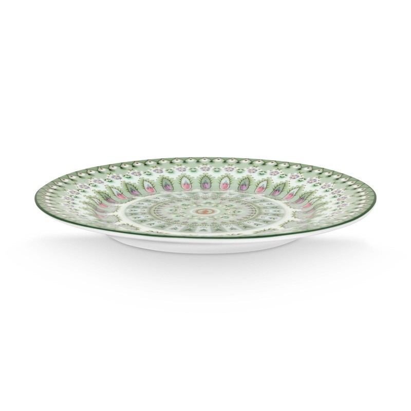 PIP STUDIO Lily&Lotus Moon Delight Light Green Bread Plate 17