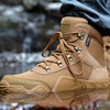 FREE SOLDIER Men's Waterproof Hiking ... Military Boots(Brown, US 9.5W)
