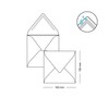 BriefumschläGE24Plus 25 Envelopes 15 x 15 CM - 150 x