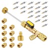 Willoghsa Valve Core Remover Installation Tool Kit Replacement Valve Cores