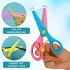 Belle Vous Children's Scissors Set - 24 x Coloured Children's