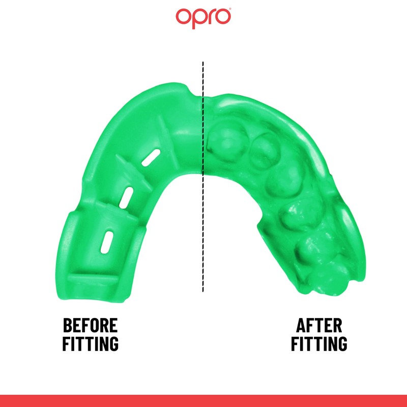 OPRO Silver Level Adult and Kids Welsh Rugby Sports Mouthguard